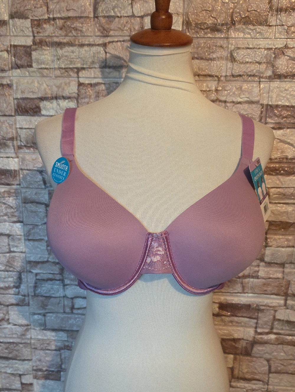 Vanity Fair Smooth Underwire T-Shirt Bra - Dusty Rose